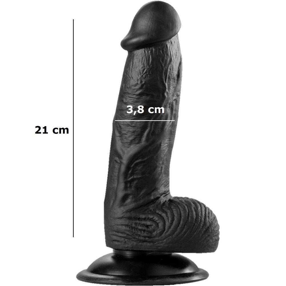 21 cm Kalın Zenci Penis