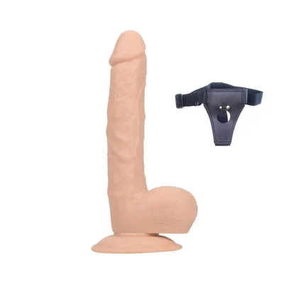23 cm Belden Bağlamalı Penis