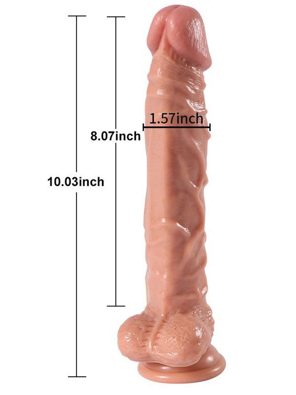 26 cm Döner Başlı Penis Vibratör