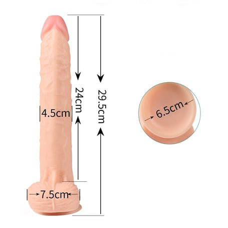 29.5 cm Gerçekçi Kalın Dildo Penis