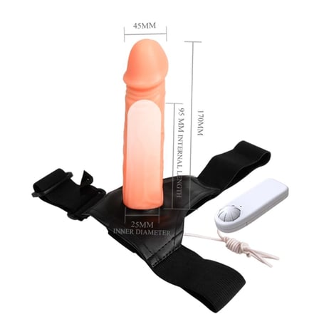 16 cm İçi Boş Belden Bağlamalı Penis