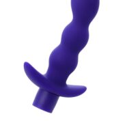 Adore 15cm Titreşimli Mor Oluklu Anal Plug