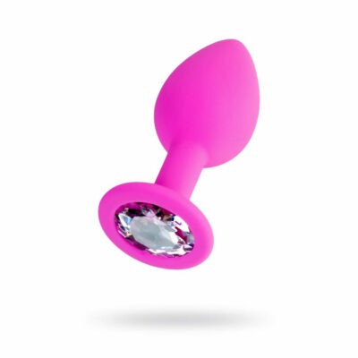 Brilliant 7Cm Silikon Pembe Anal Plug