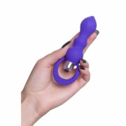 Curvy Titreşimli 14cm Dalgalı Anal Plug