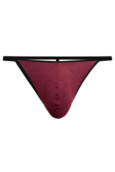 Erkek Bordo String