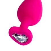 Toyfa Elmas Kalp 10cm Pembe Anal Plug