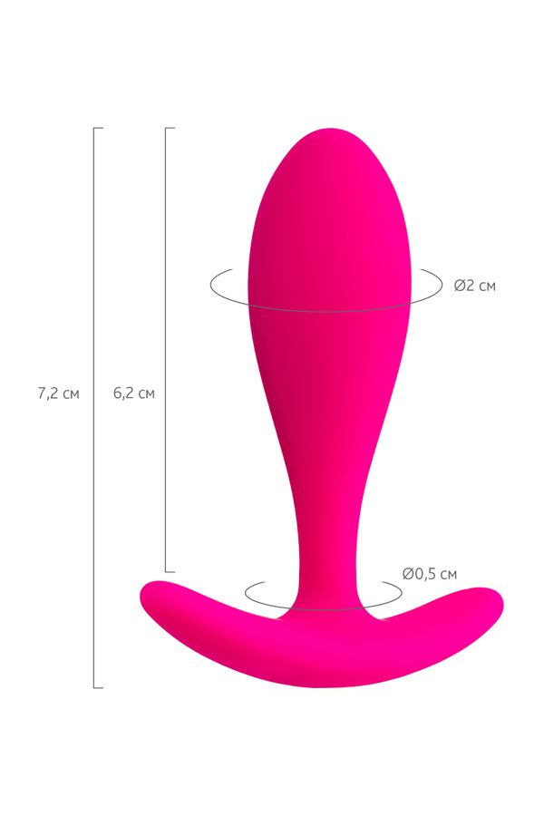 Toyfa Hub 7cm Pembe Anal Plug