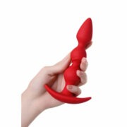 Toyfa Trio Şeytansı Kırmızı 16cm Anal Plug