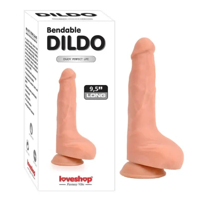 Dildo realistik kıkırdaklı 22cm penis