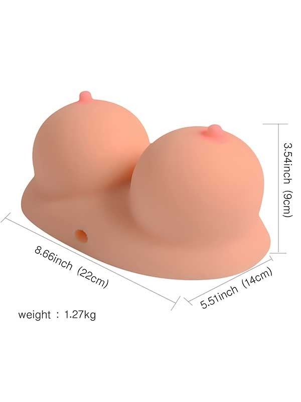 Göğüslü vajina masturbatör