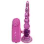 Titreşimli Pembe Anal Plug