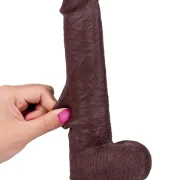 Extra gerçekci zenci penis 20 cm