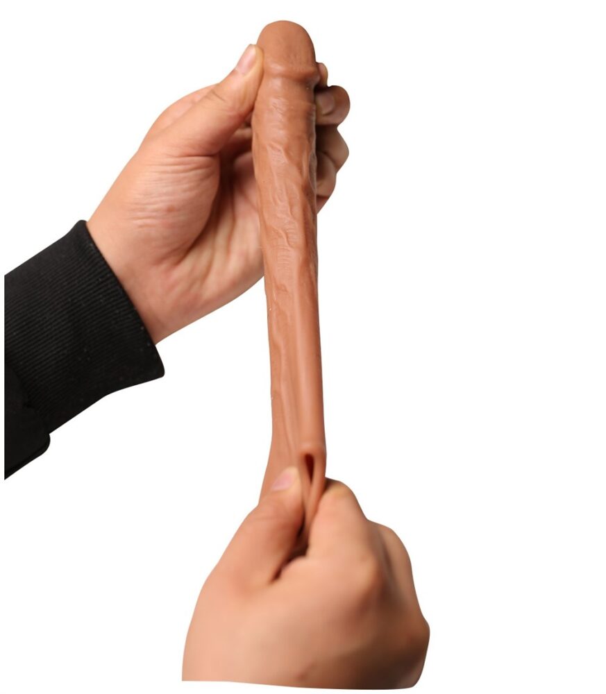 Testis kavramalı 15 cm penis kılıfı